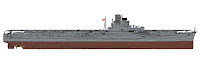 Hasegawa 1/350 IJN AIRCRAFT CARRIER HIYO (40096) English Color Guide & Paint Conversion Chart