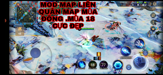 MOD LIÊN QUÂN _HƯỠNG DẪN MOD MAP LIÊN QUÂN MÙA ĐÔNG MÙA 18 SIÊU ĐẸP MỚI NHẤT , ĐẸP NHẤT