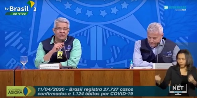 Game de Alex Leal é destaque em coletiva de imprensa do Ministério da Saúde