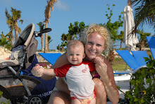 Mommy and Little Bear at the Pool in Grand Turk