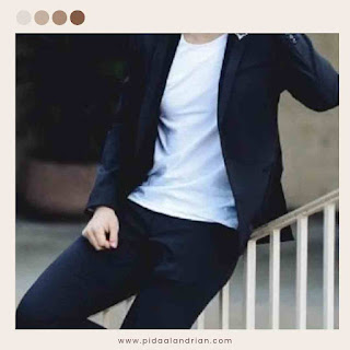 Outfit blazer pria ke kondangan