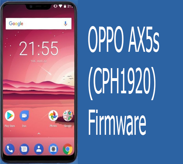 Firmware Oppo AX5S | CPH1920 | Mediatek MT6765 Helio P35