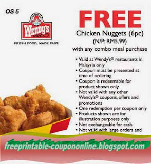 Free Printable Wendys Coupons