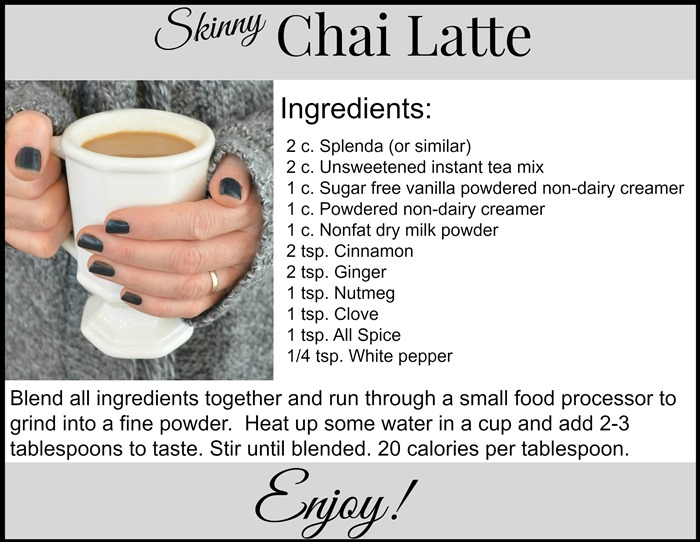 Chai Latte recipe2