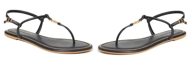 5. Tory Burch Women's Emmy Flat Sandals