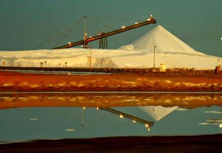 Dampier salt flats of Pilbara