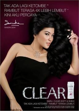 Sandra Dewi : Icon of Clear Soft and Shiny