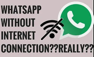 Chat On Whatsapp without internet