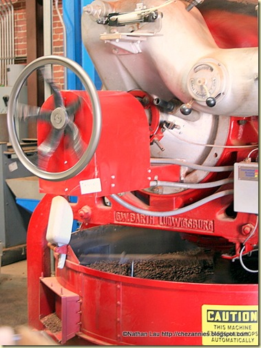Cacao Bean Roaster at Scharffen Berger
