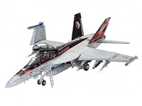 Revell 1/32 F/A-18F Super Hornet twinseater (03847) Colour Guide & Paint Conversion Chart