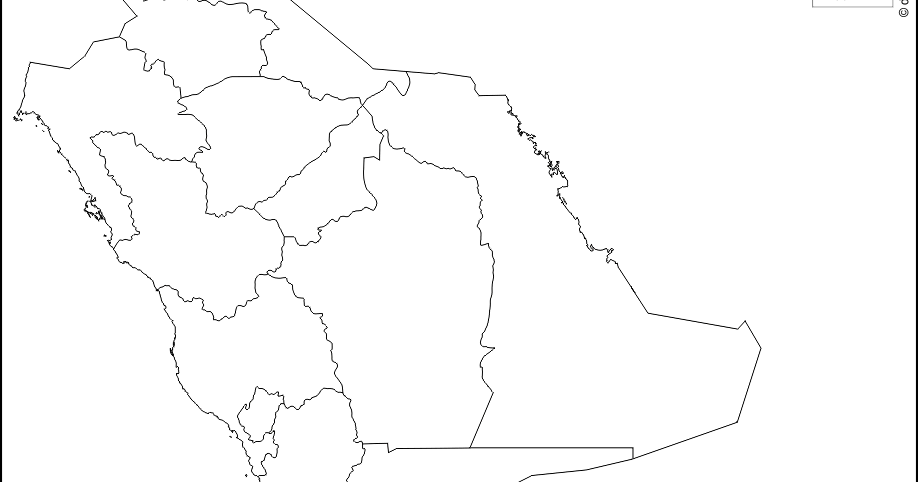 للتلوين خريطة السعودية رسم - Kharita Blog