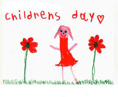 Children Day Greeting Card