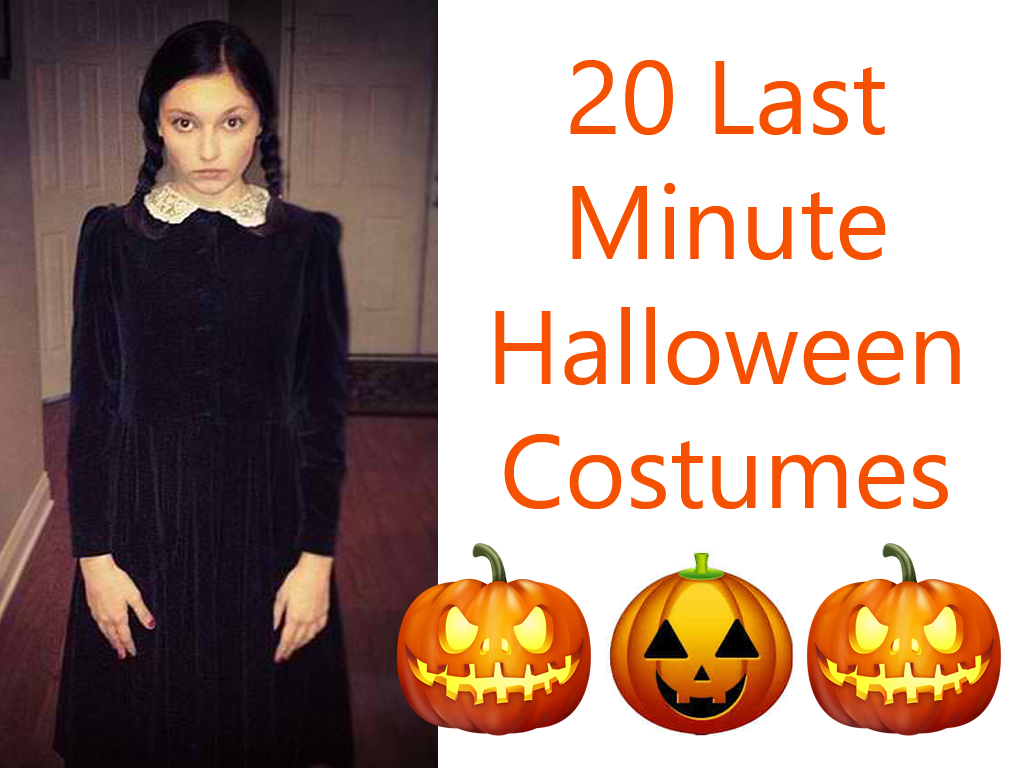 20 Crazy and Funny Last  Minute  Halloween  Costumes For Your 