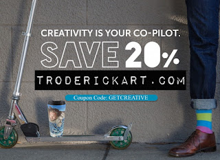 Get Creative and Save www.troderickart.com