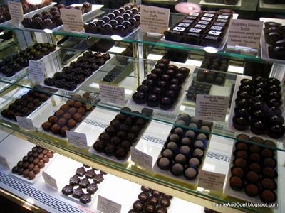 At the chocolate shop