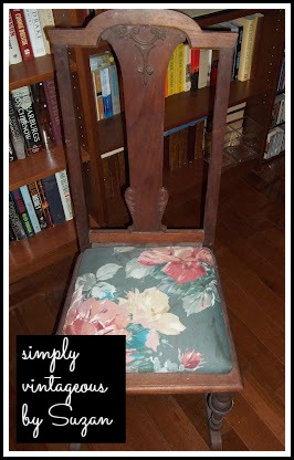 before,after,reupholstered, painted, annie sloan chalk paint