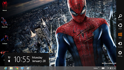  The Amazing Spider Man 4 Theme For Windows 8