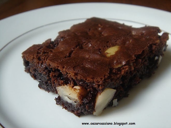 Brownie de Castanhas do Brasil