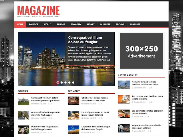 MH Magazine Lite Premium WordPress Theme Free Download