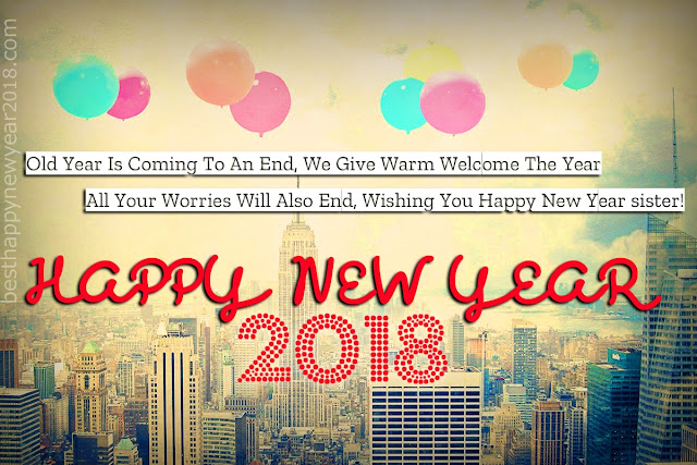2018 New Year Sister Quotes
