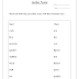 Third Grade Noun Worksheets