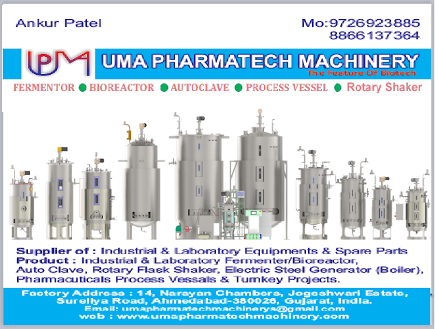 industrial and laboratory fermenter bioreactor