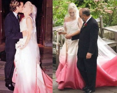 gwen stefani wedding dress. Gwen Stefani#39;s Wedding Dress,