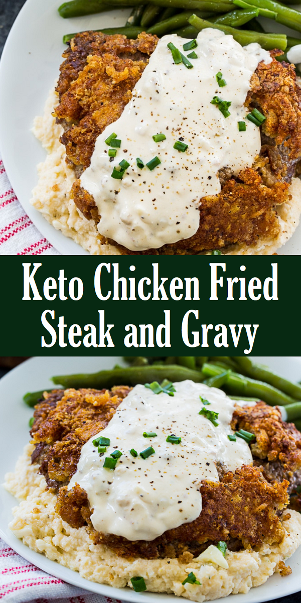 Keto Chicken Fried Steak and Gravy - Journal Recipes