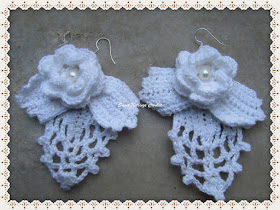 crochet ear ring