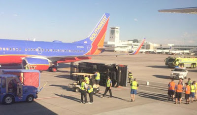 Southwest Airlines Nabrak Mobil Catering