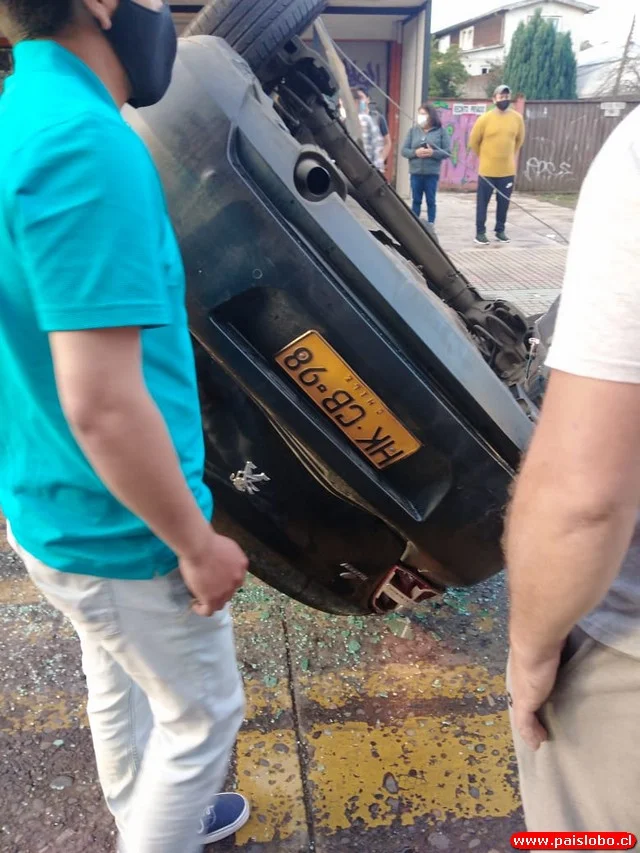 Osorno accidente vehicular
