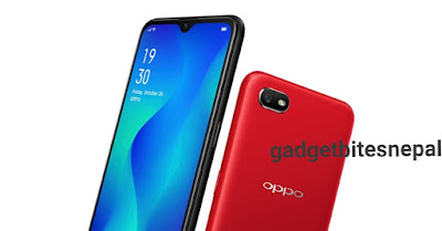 Oppo A1k small waterdrop with battery backup.