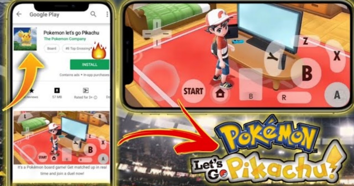 Pokemon Let S Go Pikachu Apk Download Link Play On Android Using Nintendo Switch Emulator King Of Game