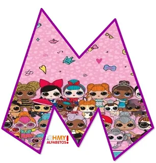 Alfabeto LOL Surprise. Cute LOL Surprise Abc.