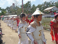 男児による源平合戦