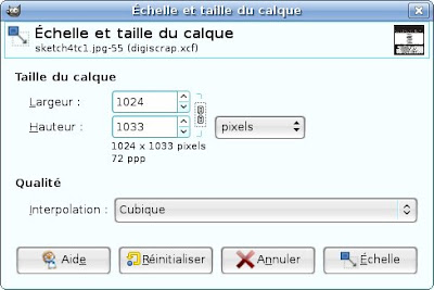 tuto modification taille calque gimp