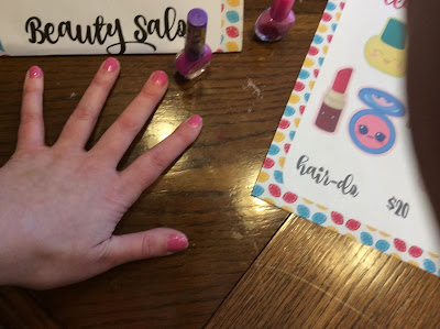 pretend play manicure