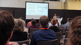 Heather Hedden presenting at SEMANTiCS conference 2019 in Karlsruhe