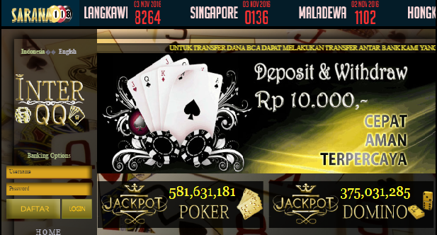 INTERQQ.COM AGEN JUDI DOMINO  QIUQIU99 INDONESIA TERPERCAYA