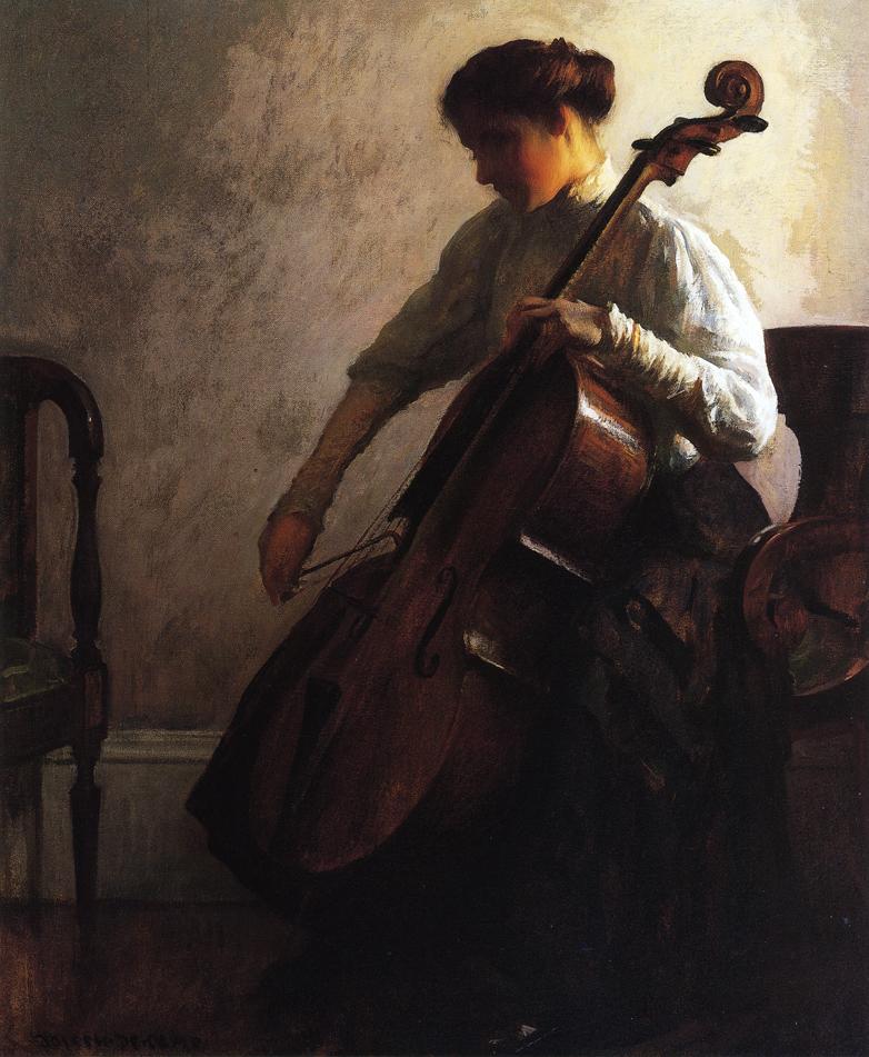 Joseph DeCamp, The Cellist (1908)
