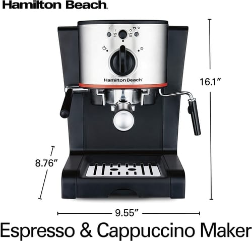 Hamilton Beach Espresso Machine and Cappuccino Maker