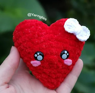 PATRON GRATIS CORAZON AMIGURUMI 66361