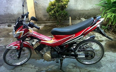 Modifikasi Motor Satria FU Airbrush Terbaru