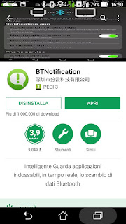 BTNotification app