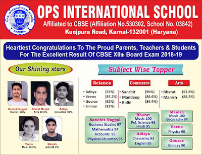 Rising Stars of OPS International School