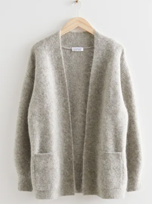 Relaxed knit cardigan