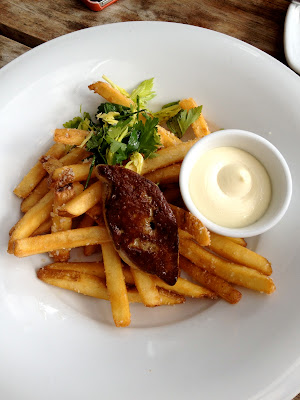 Truffle Pommes Fritte with Foie Gras in Austin