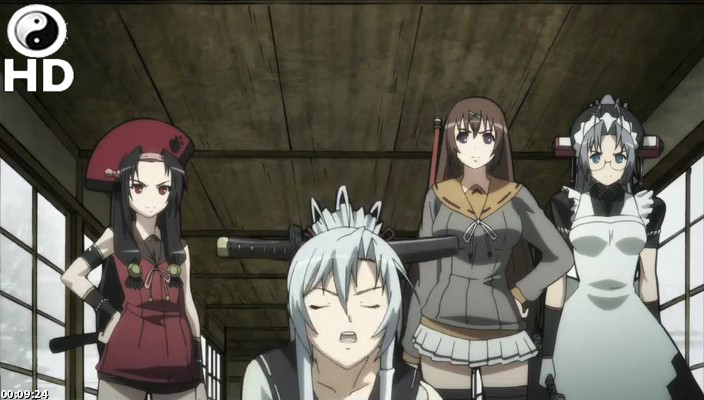 Hyakka Ryouran: Samurai Bride - Episódio 02