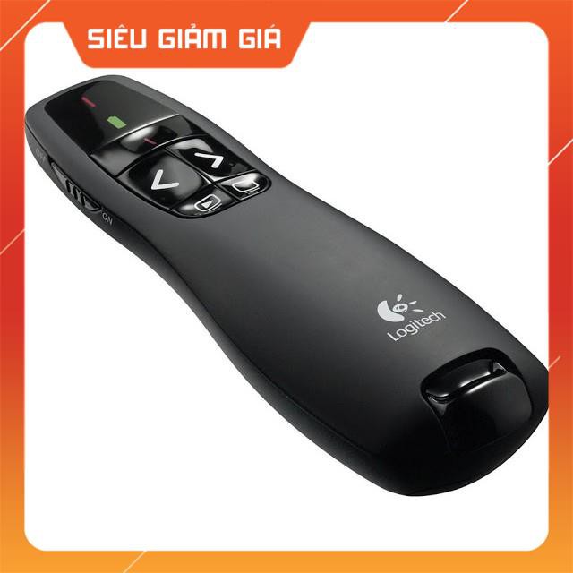 [Giá Hủy Diệt] 👉Bút trình chiếu - Bút chỉ slide Logitech R400 chính hãng