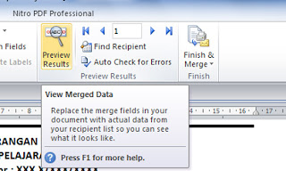 cara Membuat Mail Merge